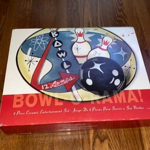 2005 Clay Art Bowl-O-Rama 2 Pie e Entertainment Set NIB